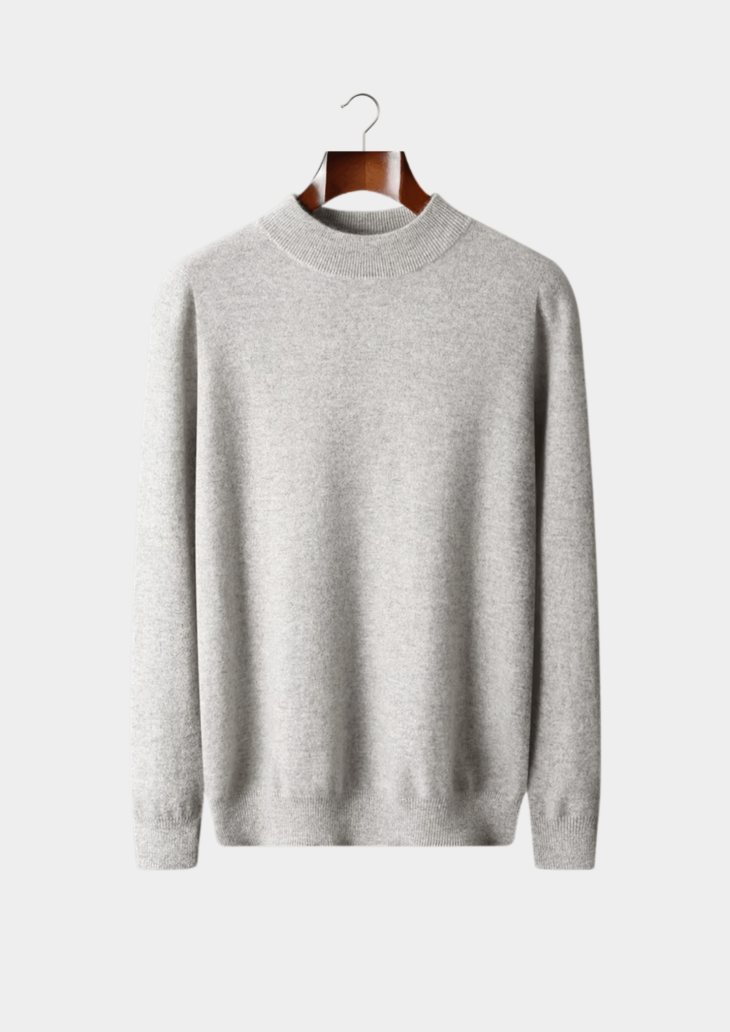 PURE EXTRA - FINE MERINO WOOL CLASSIC MOCKNECK - Derada