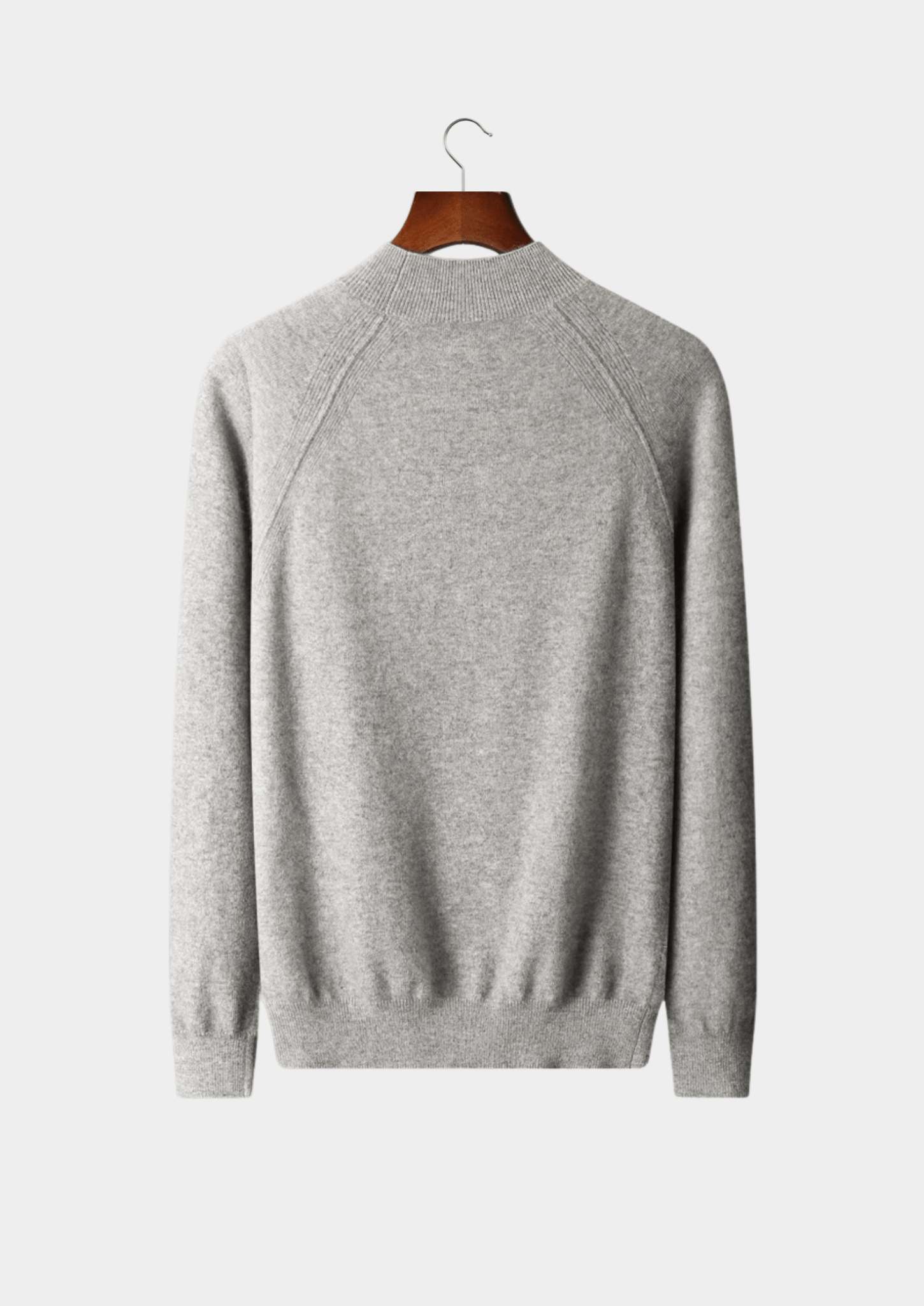 PURE EXTRA - FINE MERINO WOOL RAGLAN MOCKNECK - Derada