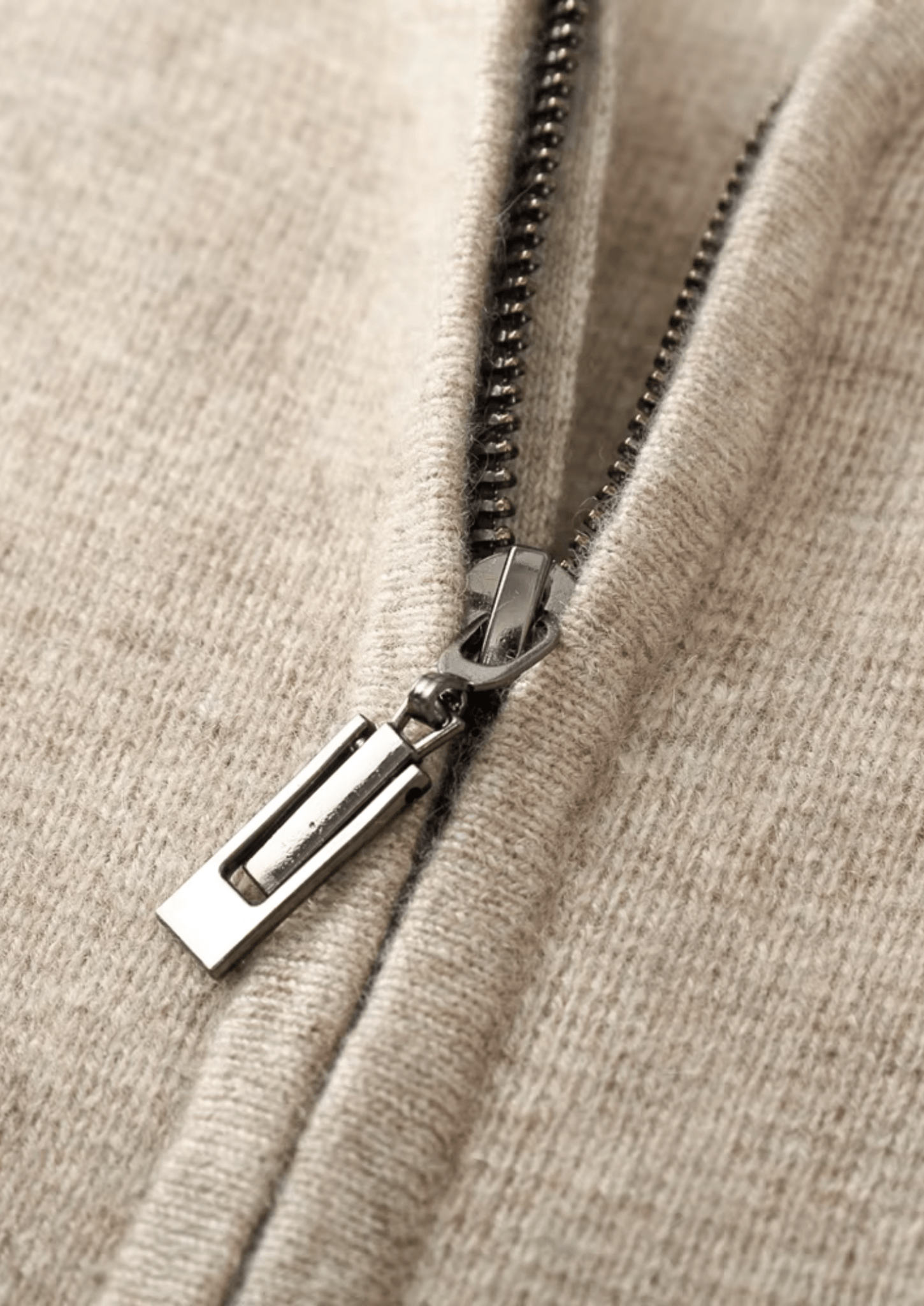 PURE EXTRA - FINE MERINO WOOL ZIPPER HOODIE - Derada