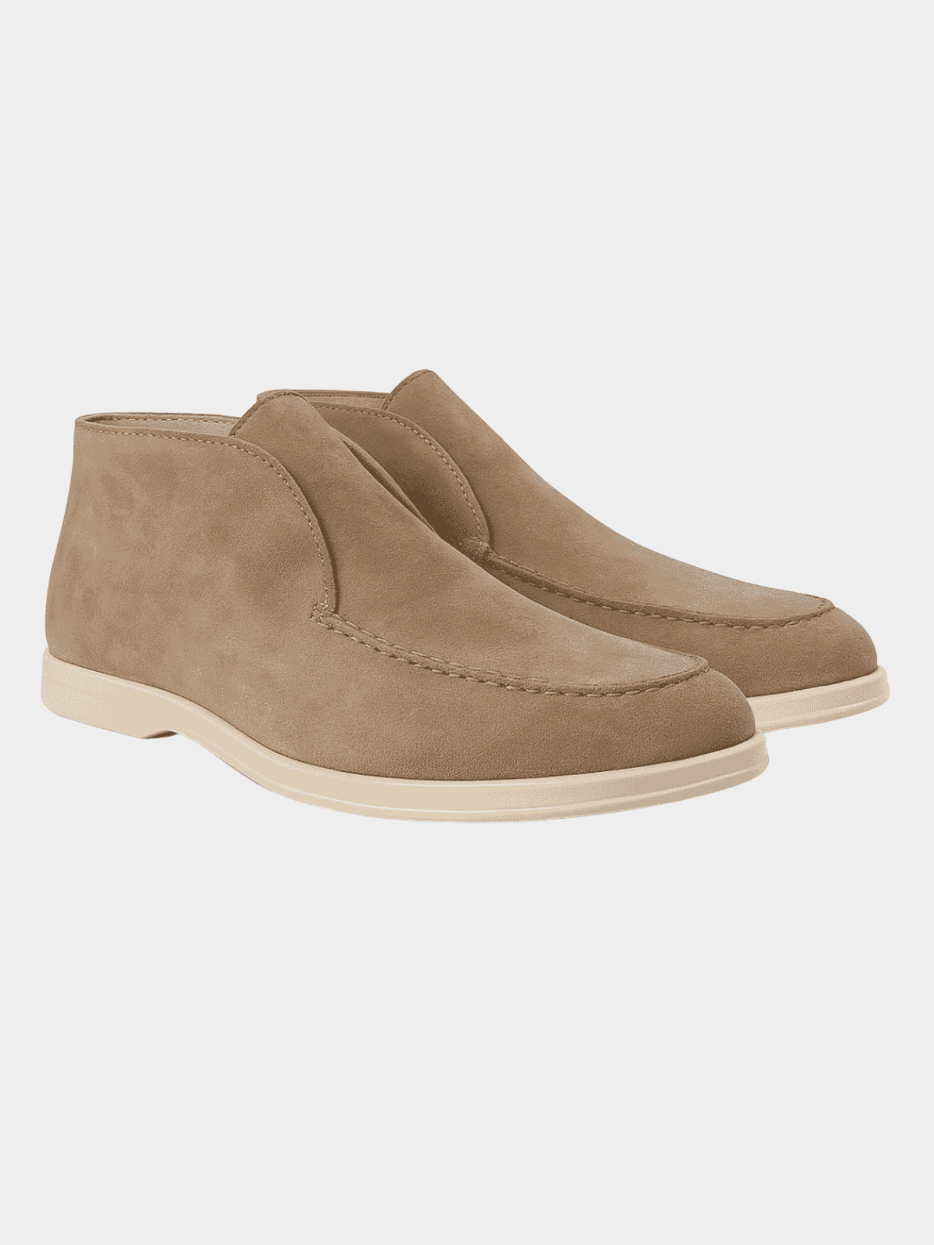 Derada | Hoge Suede Loafers - Derada