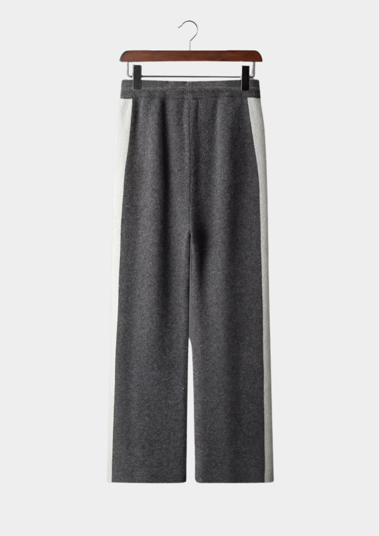 PURE EXTRA - FINE MERINO WOOL WIDE LEISURE TROUSERS - Derada